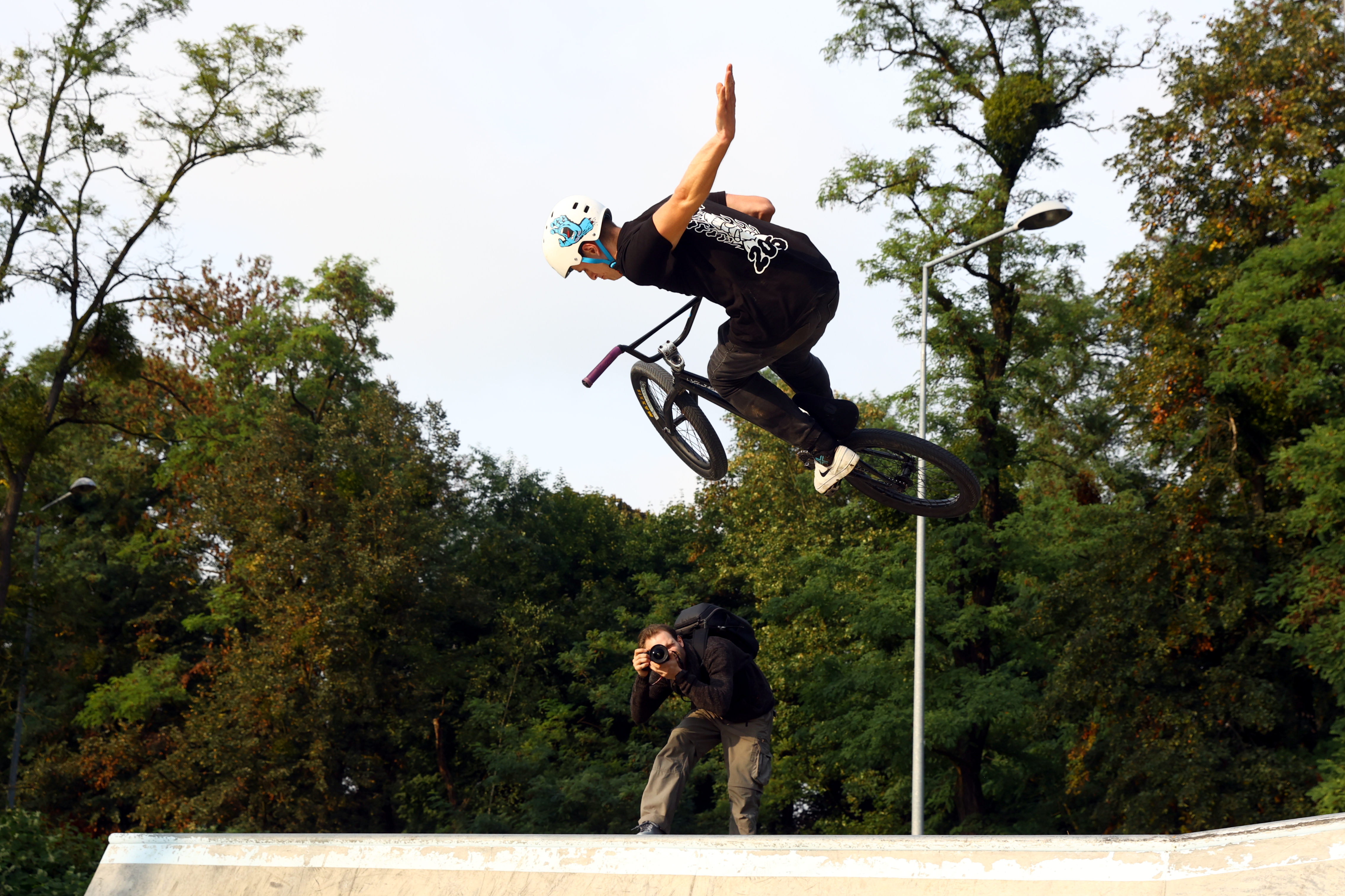 CHERRY HILL BMX CONTEST- before party Drop to the city impreza sponsorowane rmdbike